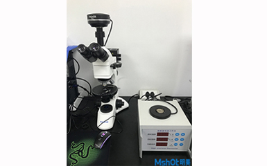 明美偏光显微镜应用要湖北理工学院晶体检测