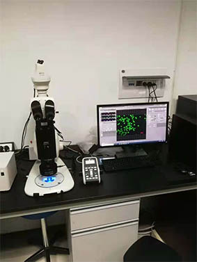 明美荧光模块用于中国科学院植物研究所