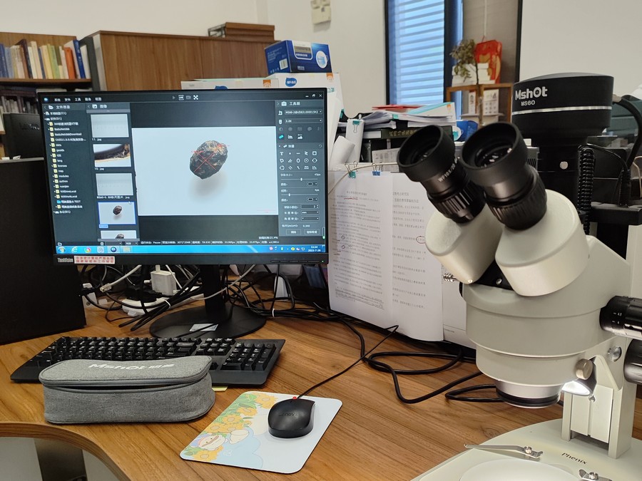 显微镜相机助力文物考古研究院文物记录及鉴定